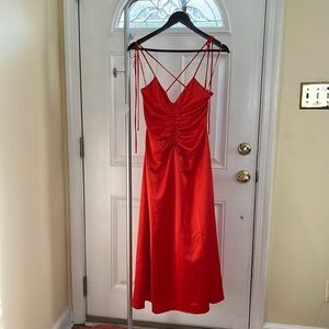 Jason Wu orange dress